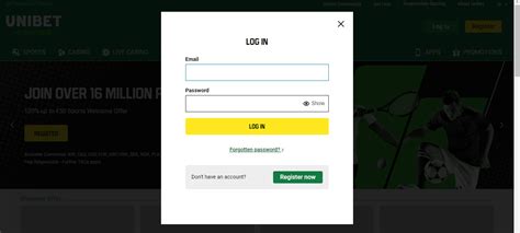 log in unibet